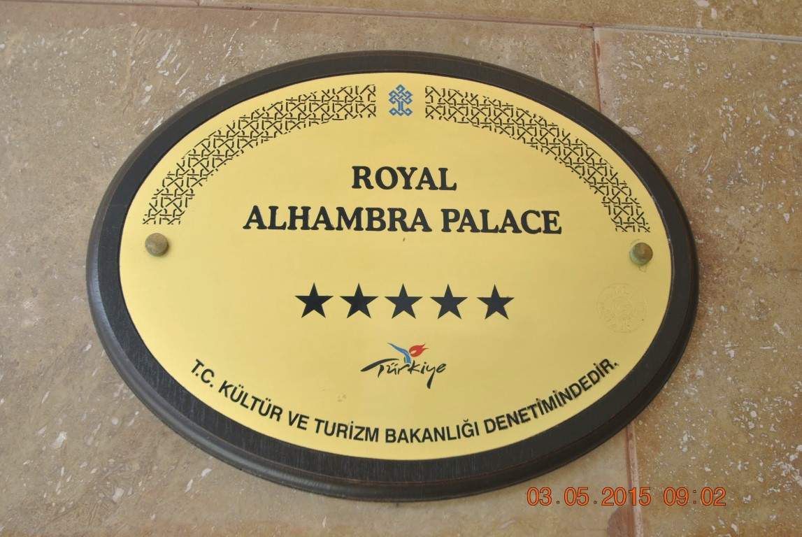 poze ROYAL ALHAMBRA PALACE 5 stele